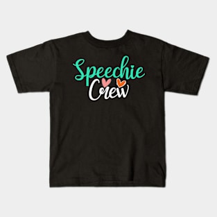 SPEECHIE CREW Kids T-Shirt
